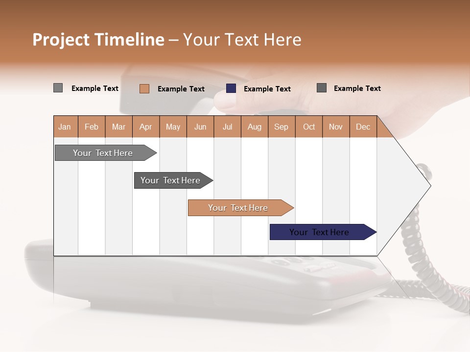 Service Vintage Hand PowerPoint Template