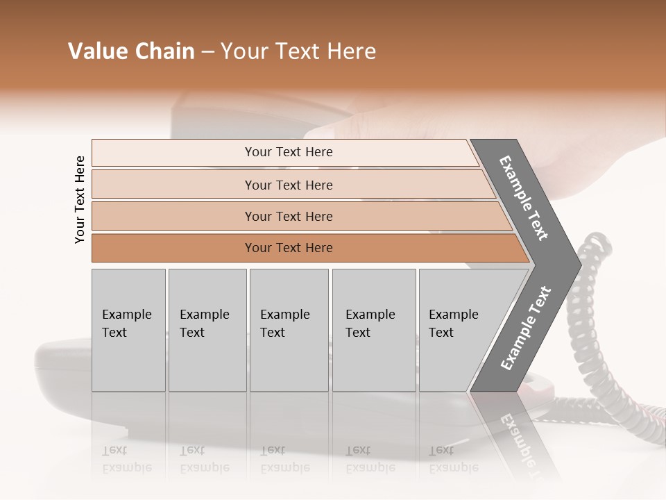 Service Vintage Hand PowerPoint Template