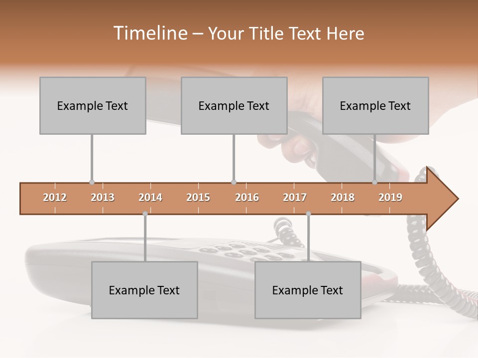 Service Vintage Hand PowerPoint Template