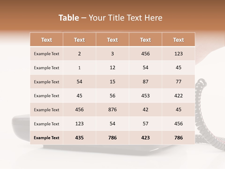 Service Vintage Hand PowerPoint Template