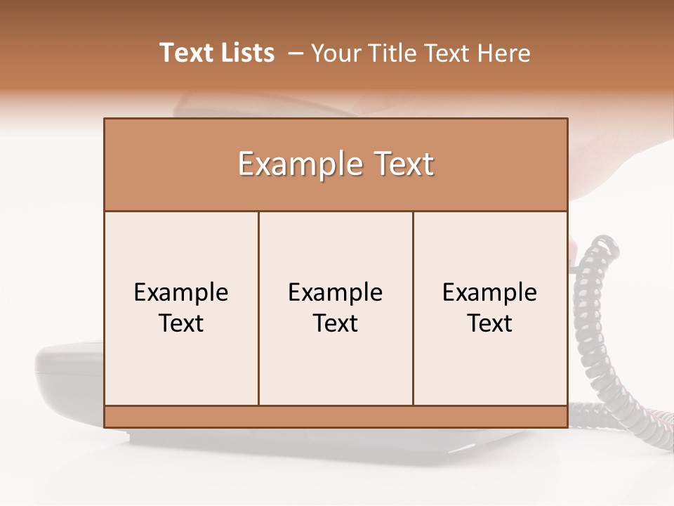 Service Vintage Hand PowerPoint Template