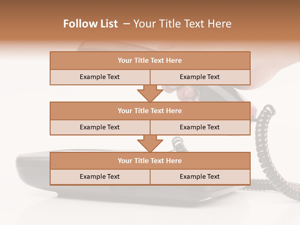 Service Vintage Hand PowerPoint Template