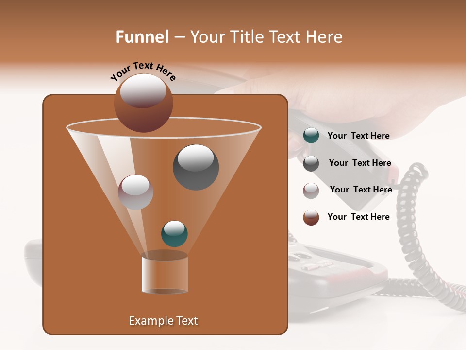 Service Vintage Hand PowerPoint Template