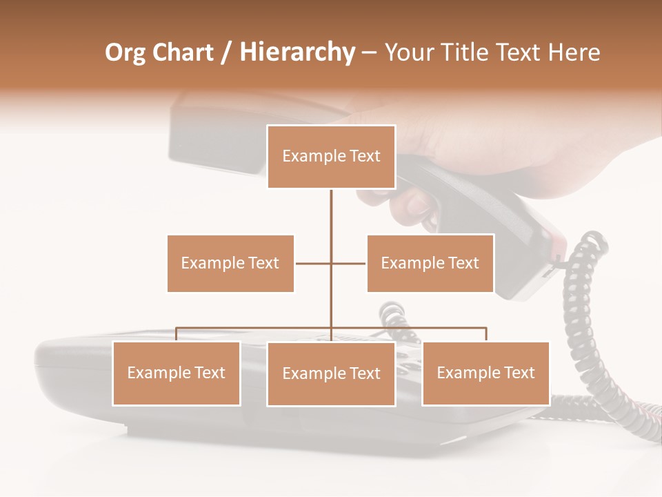 Service Vintage Hand PowerPoint Template