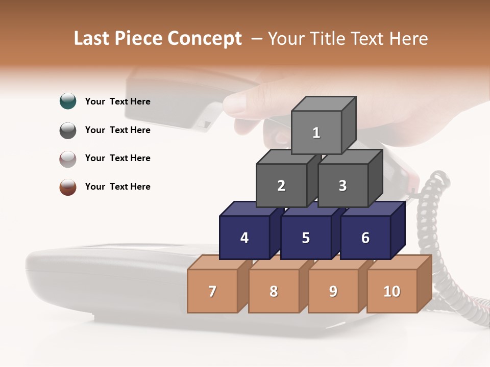 Service Vintage Hand PowerPoint Template