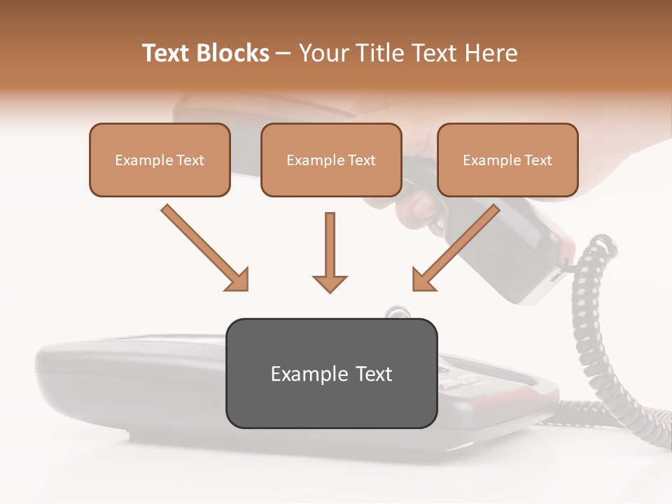 Service Vintage Hand PowerPoint Template