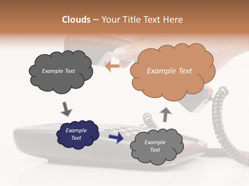 Service Vintage Hand PowerPoint Template