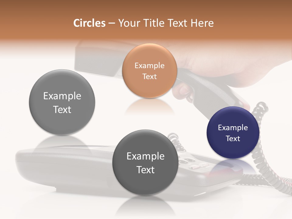 Service Vintage Hand PowerPoint Template