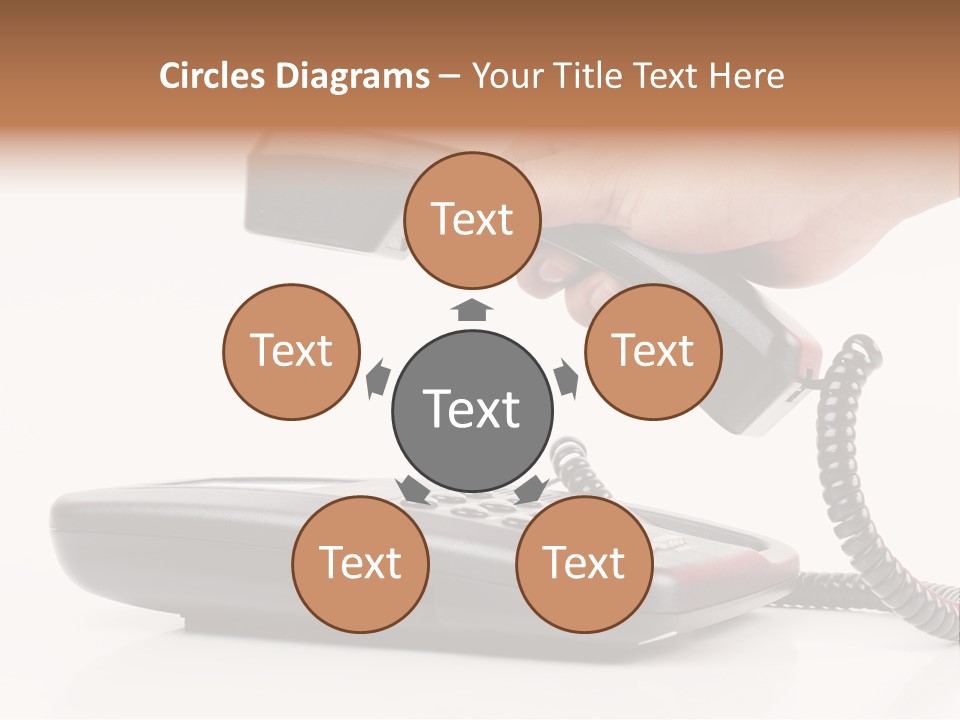 Service Vintage Hand PowerPoint Template