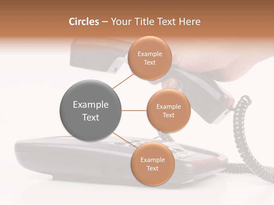 Service Vintage Hand PowerPoint Template