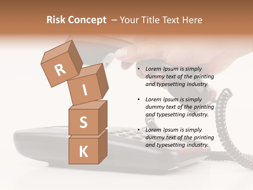 Service Vintage Hand PowerPoint Template