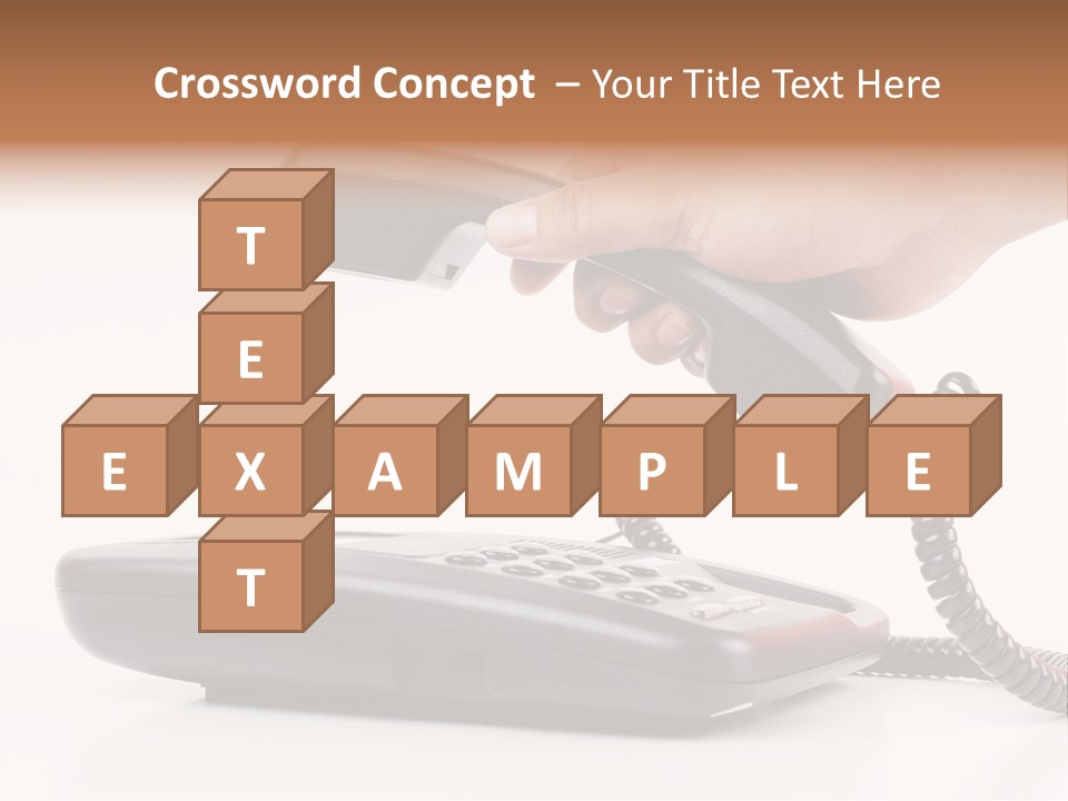 Service Vintage Hand PowerPoint Template