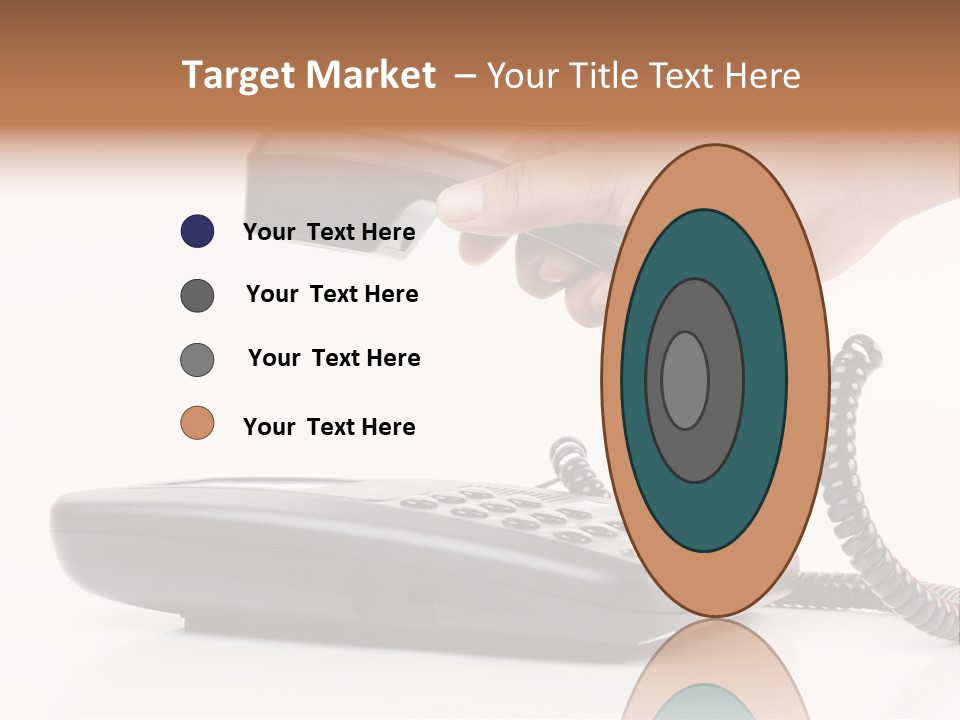 Service Vintage Hand PowerPoint Template