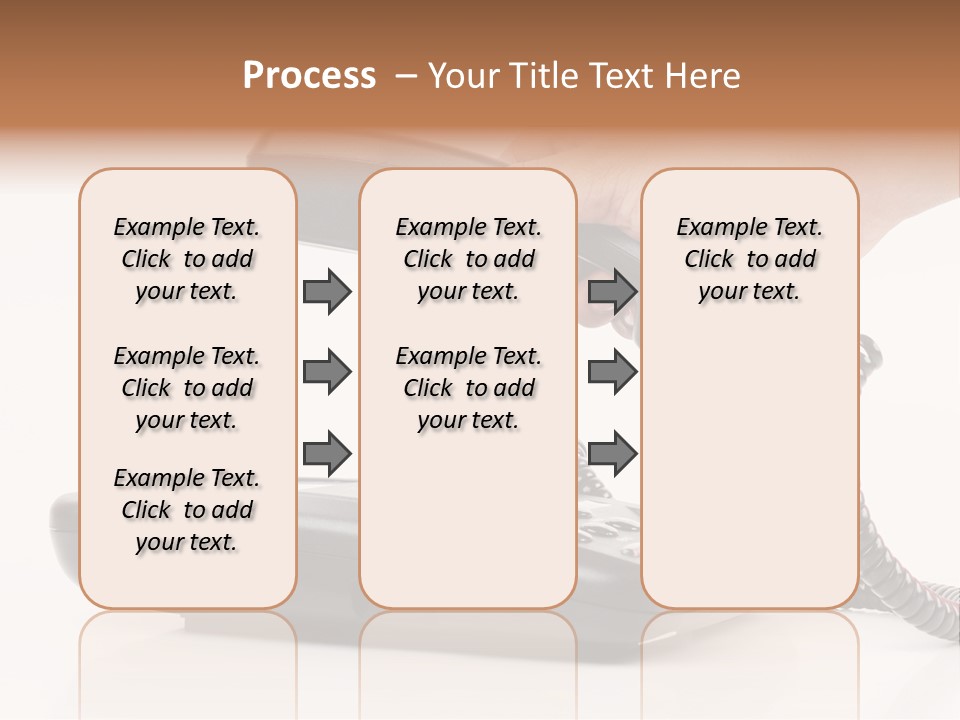 Service Vintage Hand PowerPoint Template