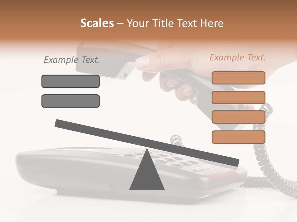 Service Vintage Hand PowerPoint Template