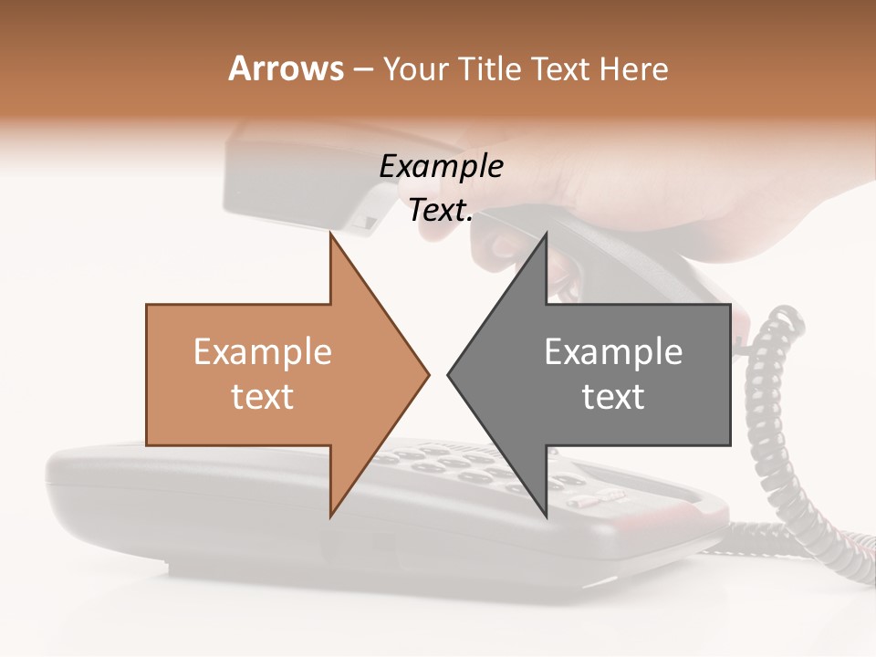 Service Vintage Hand PowerPoint Template