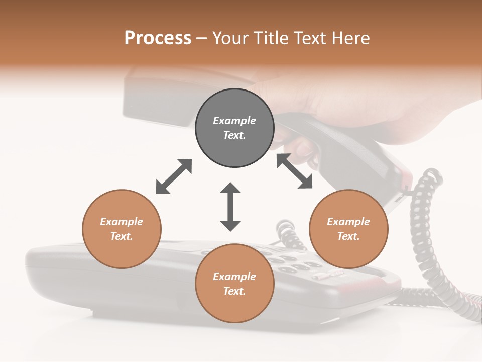 Service Vintage Hand PowerPoint Template