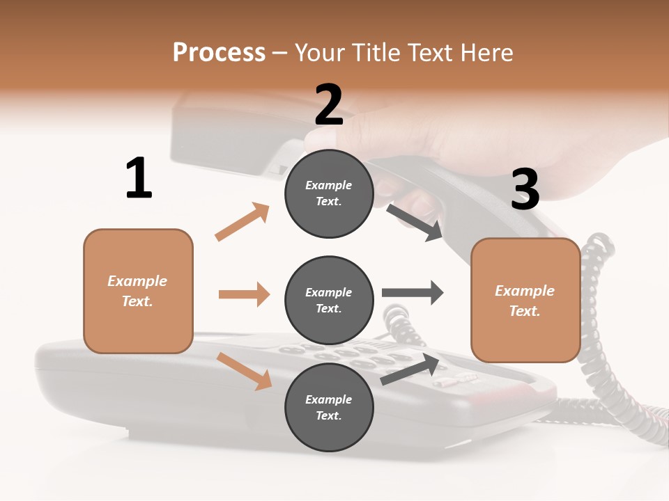 Service Vintage Hand PowerPoint Template