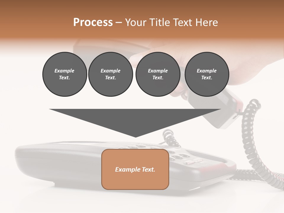 Service Vintage Hand PowerPoint Template