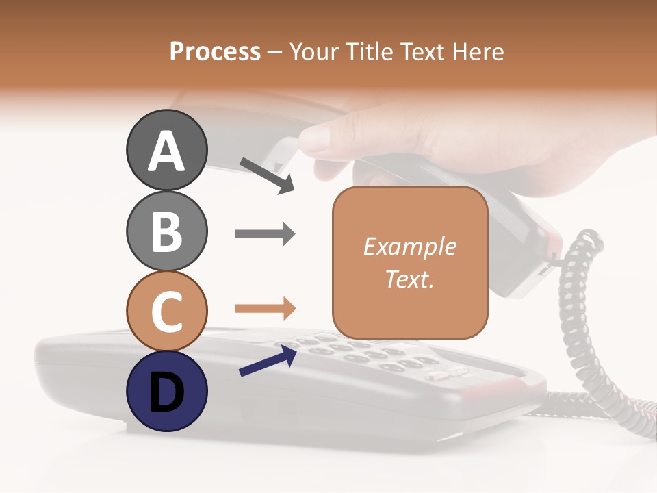 Service Vintage Hand PowerPoint Template