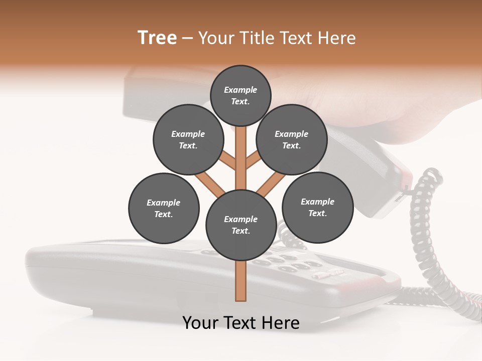 Service Vintage Hand PowerPoint Template