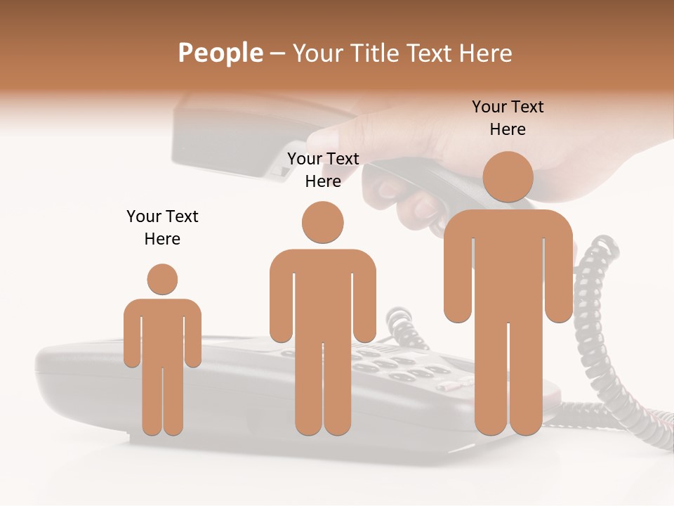 Service Vintage Hand PowerPoint Template