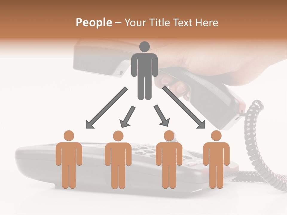 Service Vintage Hand PowerPoint Template