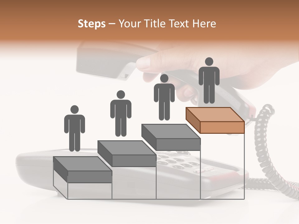 Service Vintage Hand PowerPoint Template