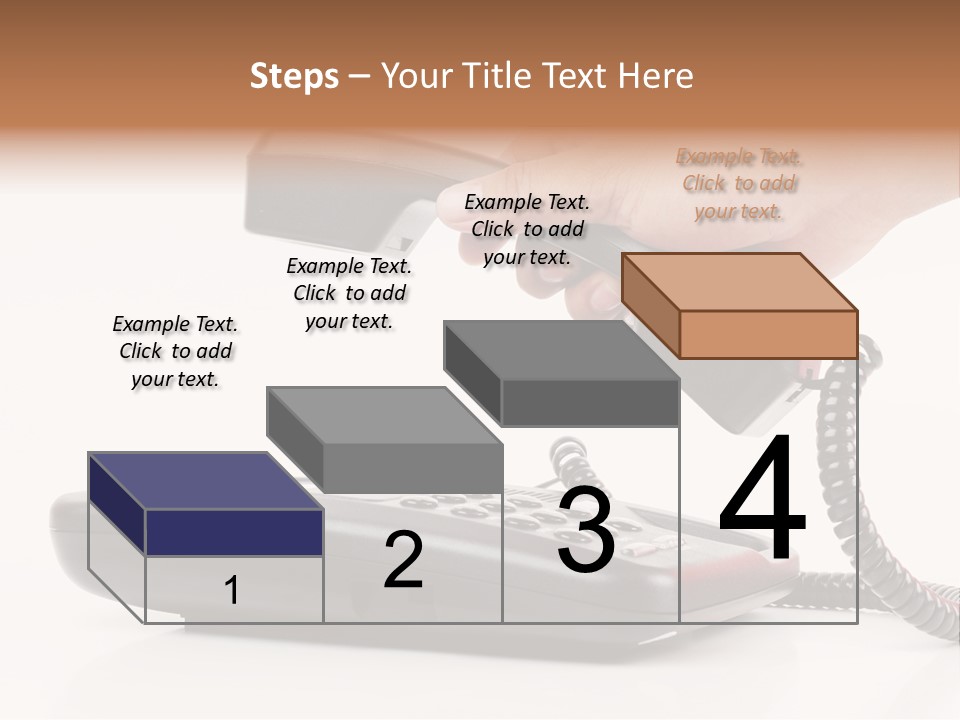 Service Vintage Hand PowerPoint Template