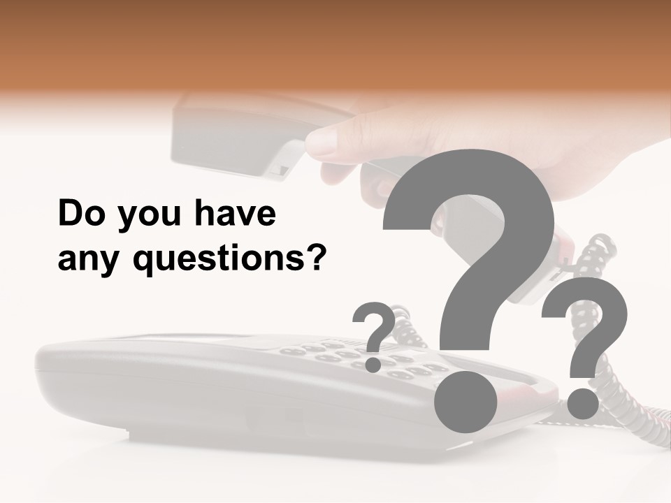 Service Vintage Hand PowerPoint Template