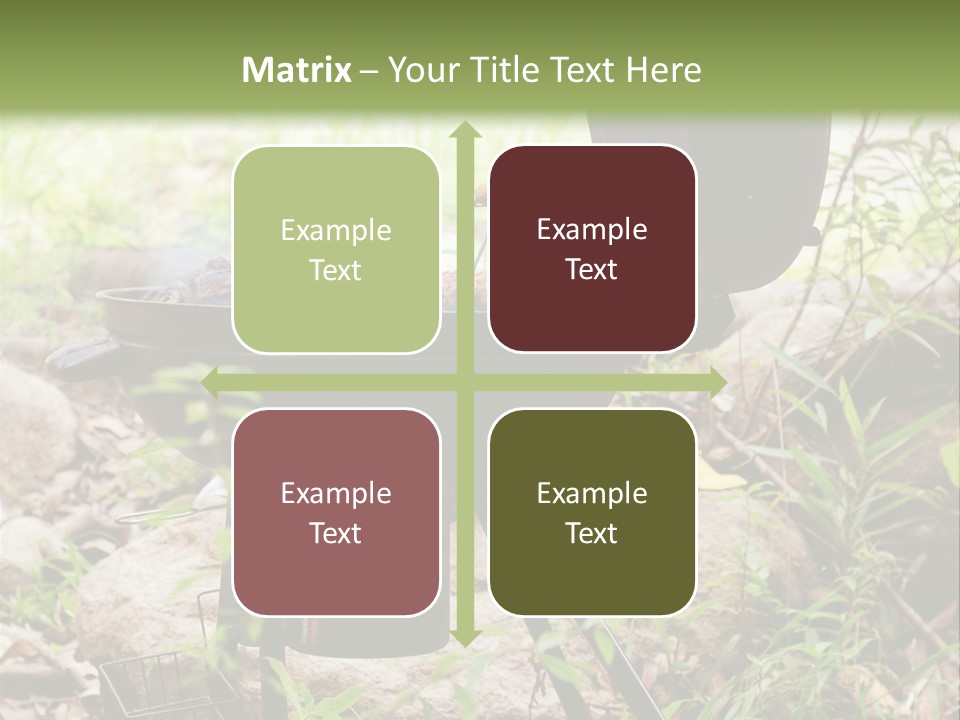 Weekend Open Hamburger PowerPoint Template