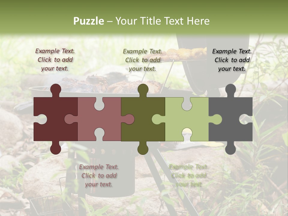 Weekend Open Hamburger PowerPoint Template