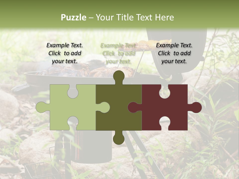 Weekend Open Hamburger PowerPoint Template