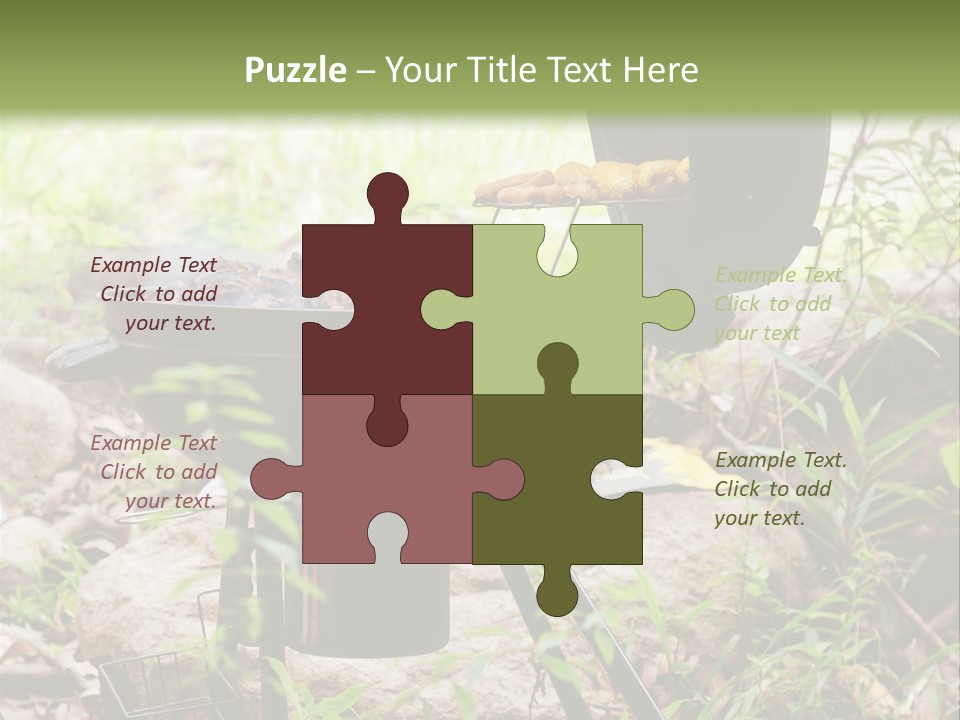 Weekend Open Hamburger PowerPoint Template