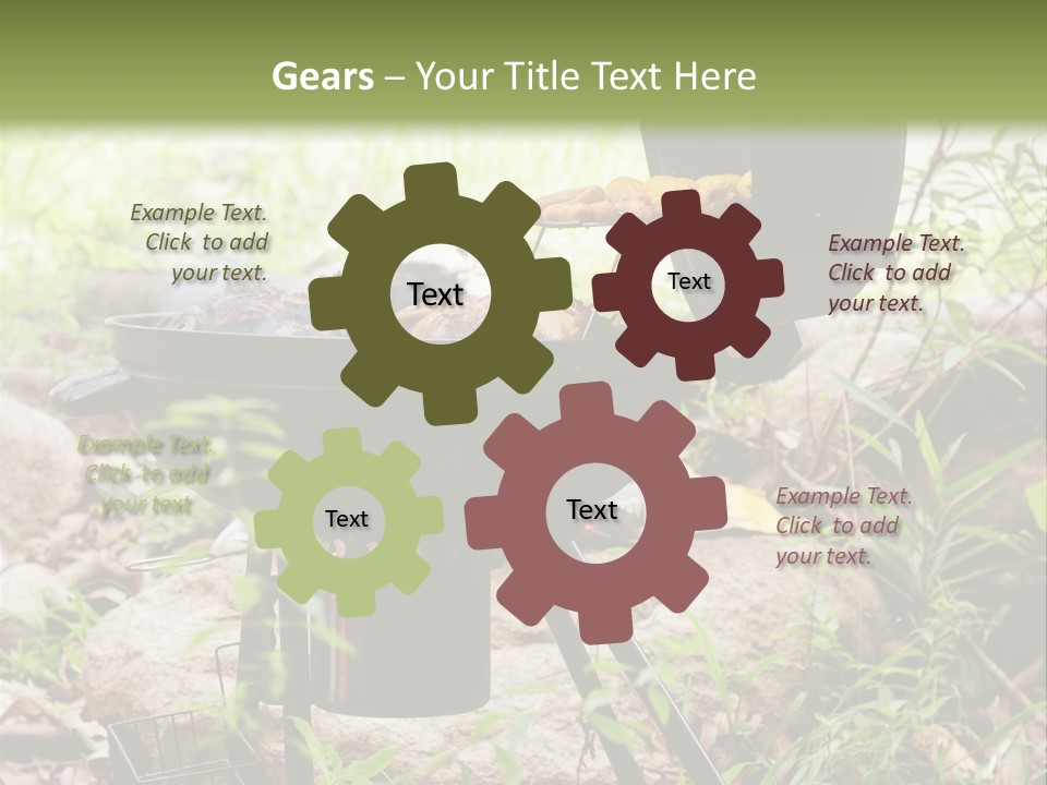 Weekend Open Hamburger PowerPoint Template