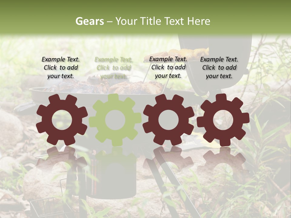 Weekend Open Hamburger PowerPoint Template