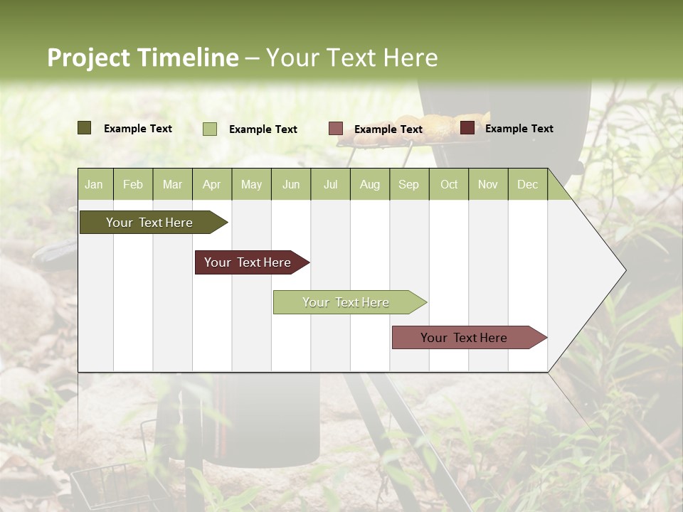 Weekend Open Hamburger PowerPoint Template