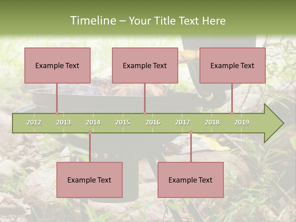 Weekend Open Hamburger PowerPoint Template