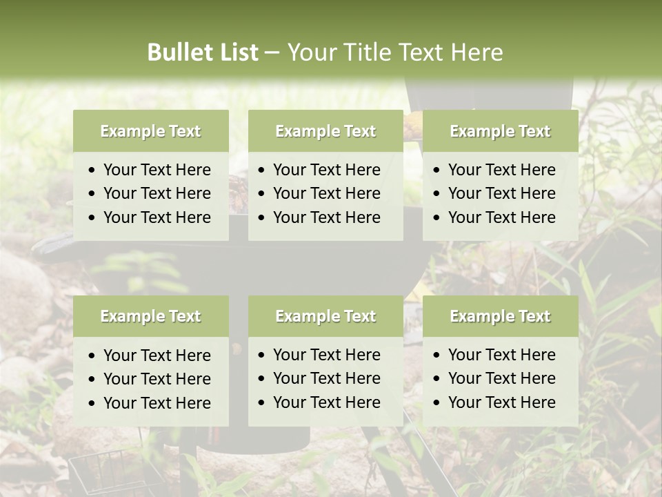 Weekend Open Hamburger PowerPoint Template