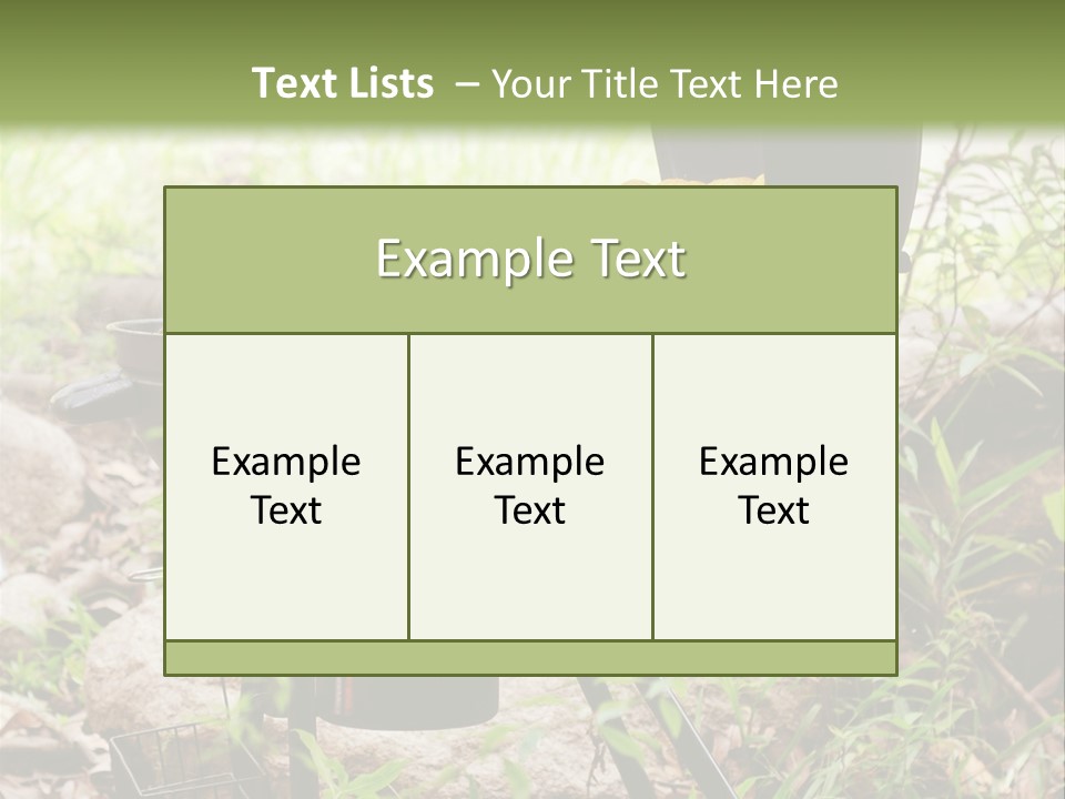 Weekend Open Hamburger PowerPoint Template