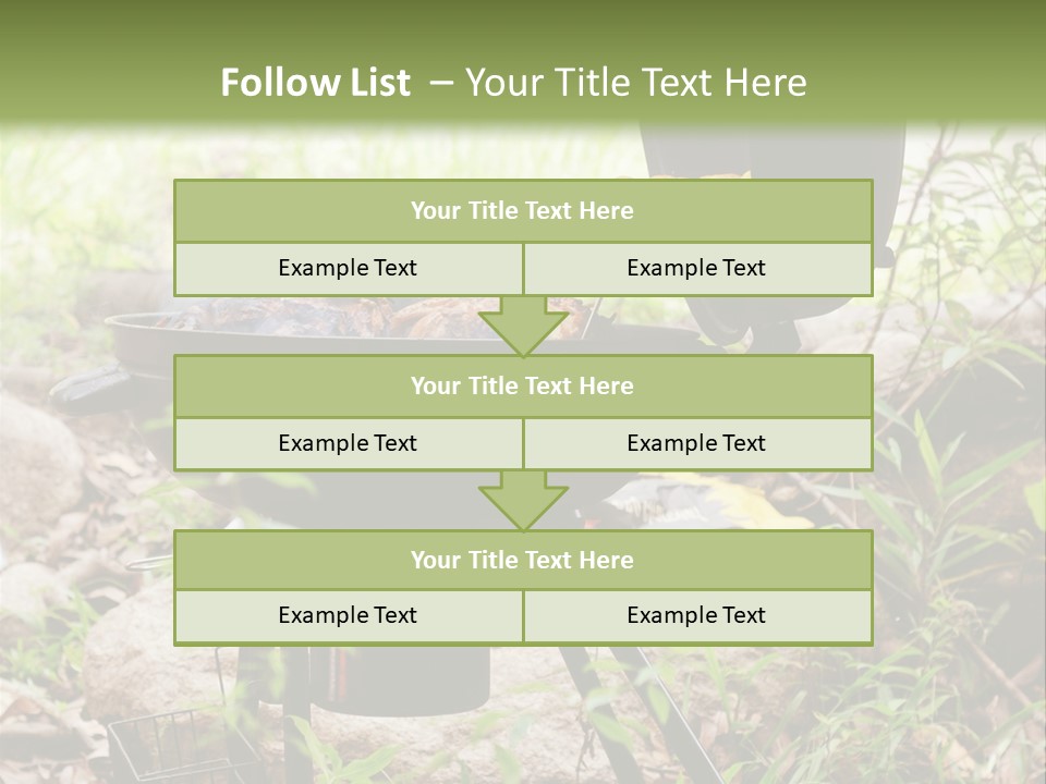Weekend Open Hamburger PowerPoint Template