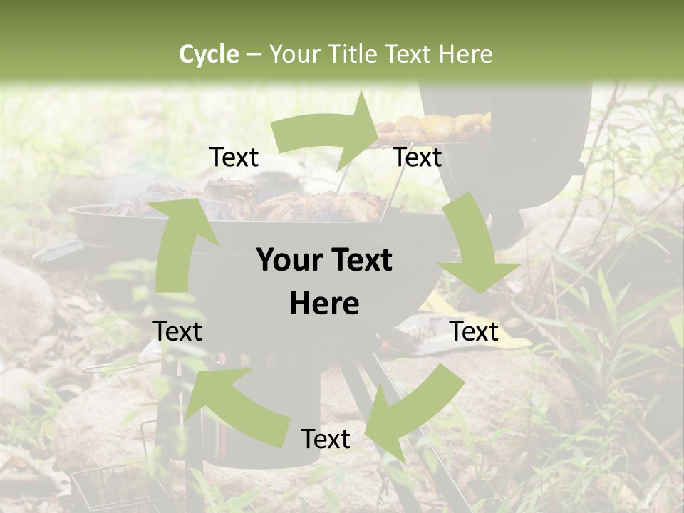 Weekend Open Hamburger PowerPoint Template