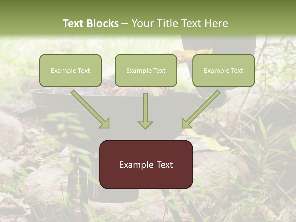Weekend Open Hamburger PowerPoint Template