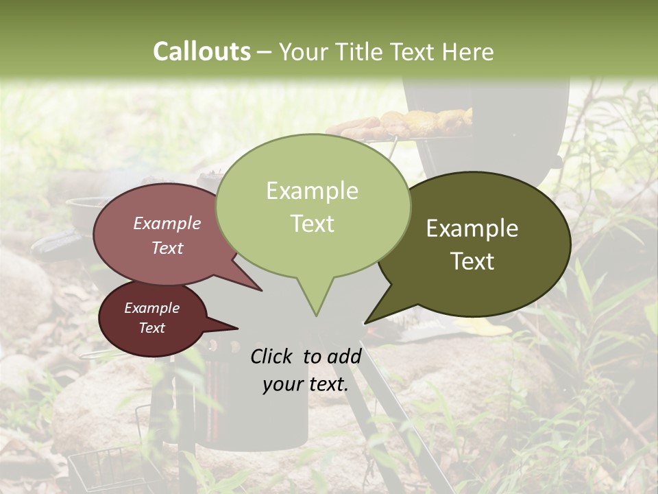 Weekend Open Hamburger PowerPoint Template