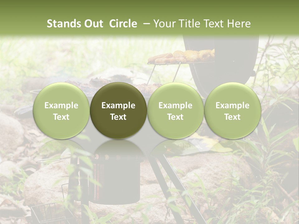 Weekend Open Hamburger PowerPoint Template