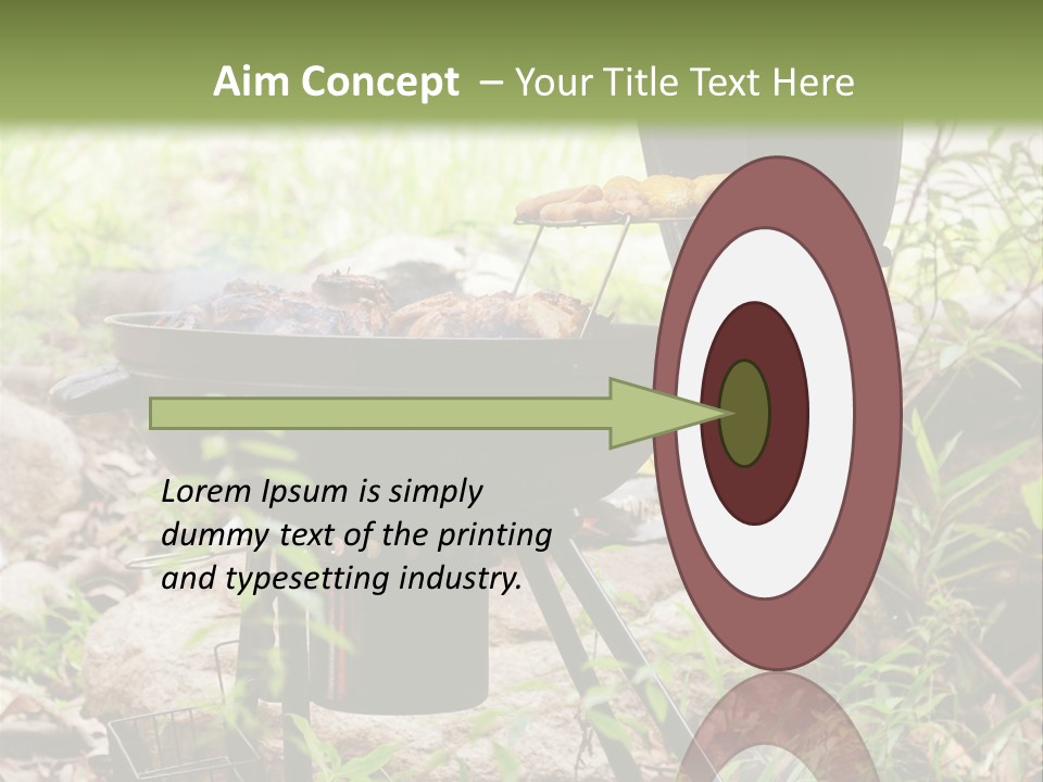 Weekend Open Hamburger PowerPoint Template