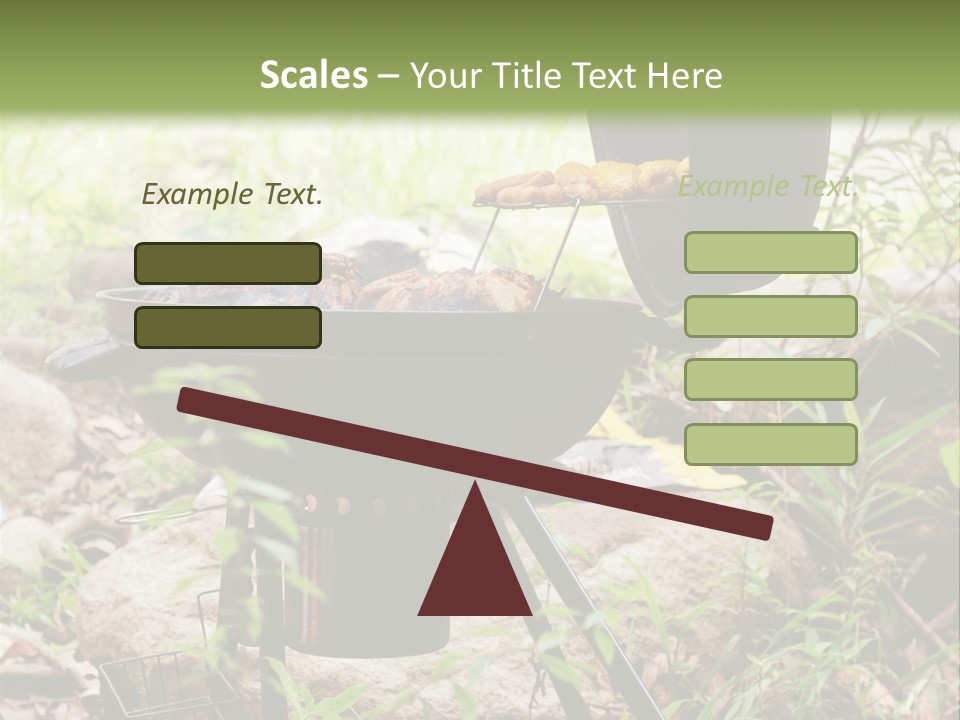 Weekend Open Hamburger PowerPoint Template