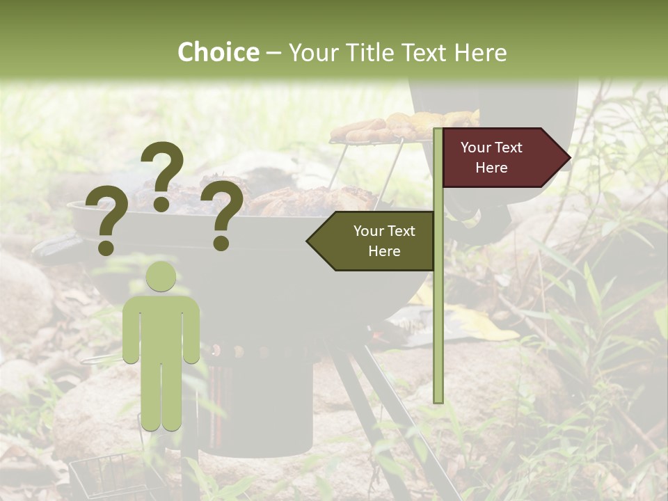 Weekend Open Hamburger PowerPoint Template