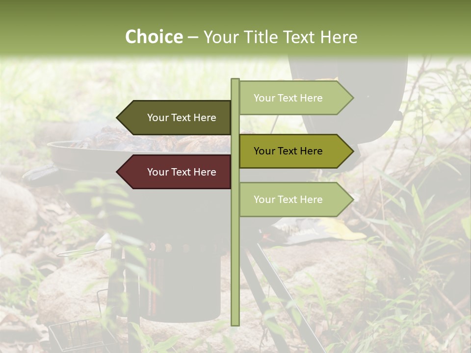 Weekend Open Hamburger PowerPoint Template