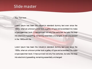 Chart Numbers Paper PowerPoint Template